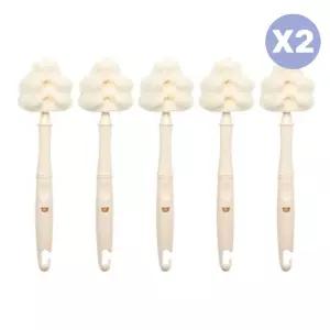 리에또 텀블러 물병 젖병솔 세척 브러쉬 오트밀 5P X2 BNS