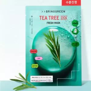 브링그린 마스크팩 프레시 티트리 시카 진정팩 20매 BNS