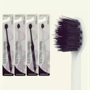 WS22 스파이럴 블랙 여성 칫솔 일본 덴탈프로 블랙위드 극세모 미세모 03W949B154