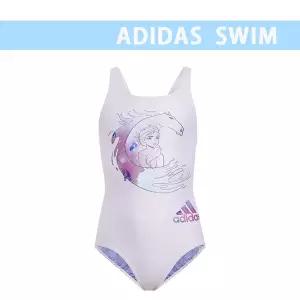 [아웃도어스/아디다스]아디다스 어린이 수영복 겨울 왕국2 걸즈 스윔 수트 GN7697
