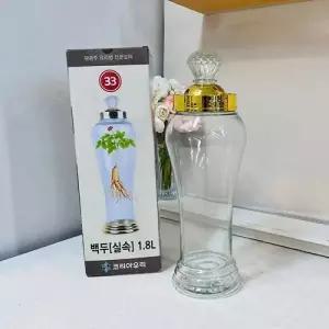 TBZ 백두 실속 유리병 33호 1.8L