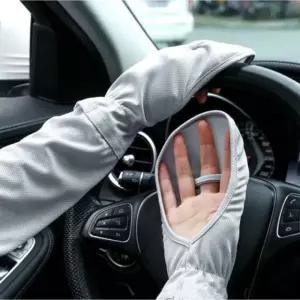 자외선차단 쿨토시 여름 운전용 골프 손등 장갑