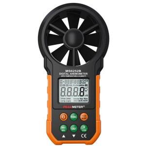 고정밀풍속계 디지털 풍량 온도 휴대용 습도 테스터