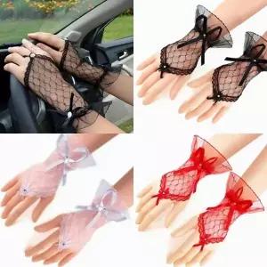 TBZ 파티용품 드레스손목 무도회장갑(뷰티) 레이스장갑