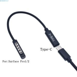 USB Type-C-표면 연결 전원 공급 장치 충전 케이블은 Surface Pro 2와 호환되는 15V/3A 45W PD 충전기 작동