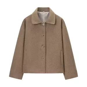 마킷5 모직 가을 코트 여성코트 따스한 숄카라 JEN3