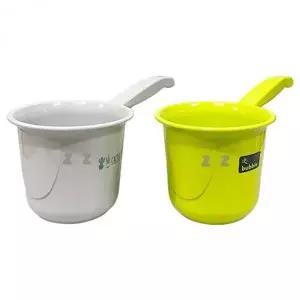 목욕용 손잡이 물통 바가지 샤워 욕실 바가지 물받이 바가지