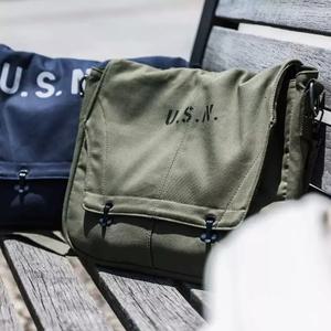 브론슨 남성 크로스백 USA 밀리터리 가방 아메카지 캔버스 숄더백 워크웨어