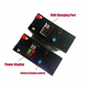 12V 리튬 배터리 100Ah 18650 태양 에너지 전기 자동차 충전식 LiFePO4 + 3A