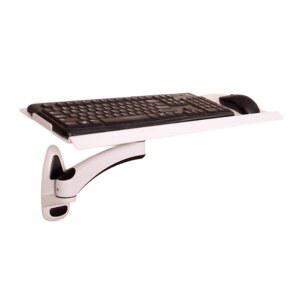 키보드암 키보드거치대 보조 브라켓 사무실 화이트 트레이 B220