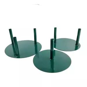 자이언트플라워받침대 종이꽃 베이스 고정 바닥받침 기둥 그린 삼중 튜브 지름30cm 판매