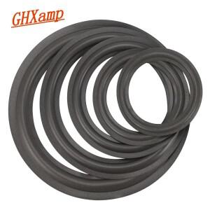 GHX 2PCS 스피커 폼 수리 접이식 가장자리 링 서브 우퍼 액세서리 DIY 5 인치 6.5 8 10 12