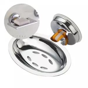 흡착식 원터치 비누받침 타일 부착 세면대 거치대