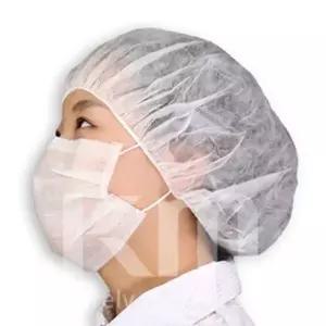 ( )부직포 일회용헤어캡 일회용 일회용모자 일회용위생모 헤드캡 케이엠 모자 100매 주방모자 위생모자 위