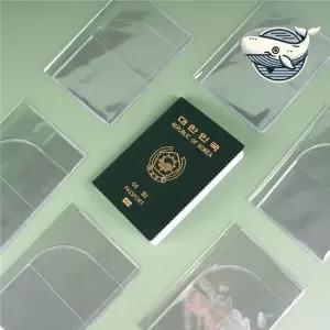 여권 보호 비닐 커버 투명 카드슬롯 신여권 신여권케이스 구여권케이스 여권비닐커버