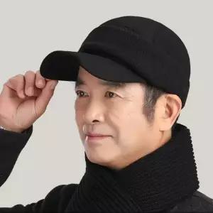 엠에스25095 베이직 귀덮개 볼캡골프모자아빠모자보온모자겨울모자야구모자겨울필수템