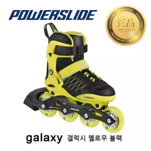 [아웃도어스/파워슬라이드]파워슬라이드 아동용 인라인 스케이트 갤럭시 옐로우