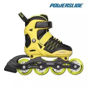 [아웃도어스/파워슬라이드]파워슬라이드 갤럭시 옐로우 인라인 스케이트 아동용