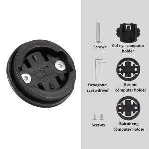 Garmin/Bryton/Cateye 28.6mm 자전거 스톱워치 GPS 속도계 마운트 브래킷 용 MTB 도로 줄기