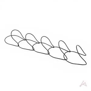 ( )스틸 모자걸이 5구 가방거치대 모자걸이대 모자수납걸이 모자진열 모자보관