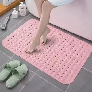 욕실 미끄럼방지 고무 발판 흡착식 지압 PVC 바닥
