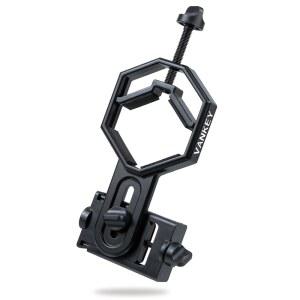 밴키 대형 망원경 폰 마운트 탐지 범위를 위한 금속 어댑터 단안 쌍안경 - 폰 삼성호환 등 다양한 스마트폰에 적합 (블루스카이 V1L)