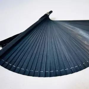 1p 색상랜덤 부채 원색접이식 접는 종이 전통대나무 손부채 판소리 한국무용 한지