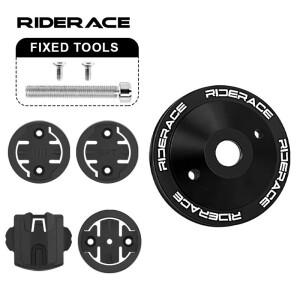 자전거 컴퓨터 홀더 알루미늄 스틸 마운트 MTB 스톱워치 스템 탑 캡 브래킷 Garmin GPS 속도계 지원