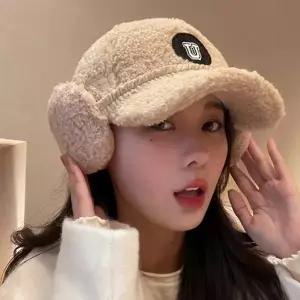 엠에스25087 뽀글이 귀도리 볼캡세트여성모자세트모자캡모자야구모자겨울모자멋내기모자버킷햇