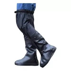 방수 미끄럼방지 라이딩 무릎 신발 커버 남녀용 배달 오토바이 덮개 우비 덧신 오염 등산 낚시 긴커버 여름