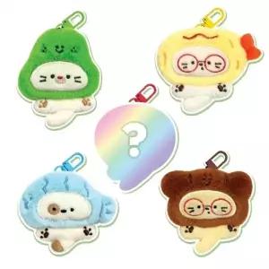 ( )인형 키링 키체인 푸드냥이 고양이인형 10개 단체선물 열쇠고리 뽑기