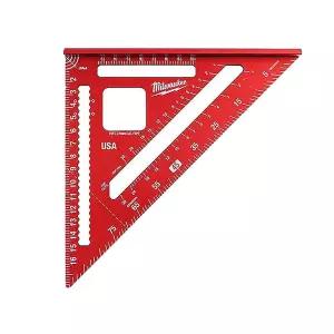 밀워키 MLSQ170 삼각 각도자 삼각자 180mm문구자 용품 사무 제도 보조 제도자