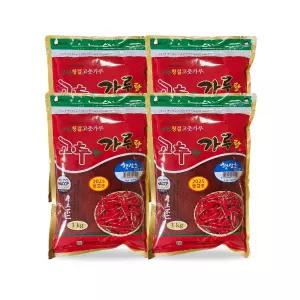 [청양농협] 고추랑가루랑 햇살초 골드 순한맛 1kg x 4봉