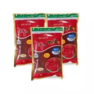 [청양농협] 고추랑가루랑 햇살초 골드 순한맛 1kg x 3봉