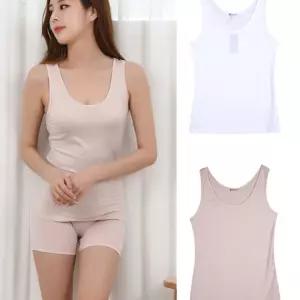 (제임스딘)부드러운 무지 데일리 여성런닝나시 이너웨어 기본 나시티 러닝 여자