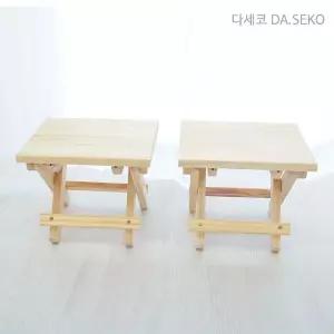다세코 접이식 원목미니의자 어린이 스툴 캠핑미접이 등산 낚시 휴대용 백패킹 낙시 등산용 캠핑용