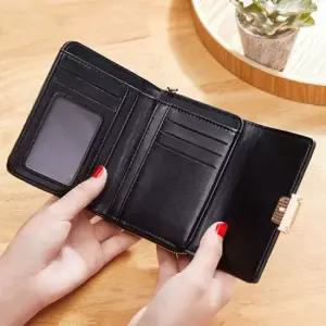 반지갑 미니사이즈 월렛 여성 지갑 지퍼 똑딱이단추 여성반지갑 반지갑 미니지갑