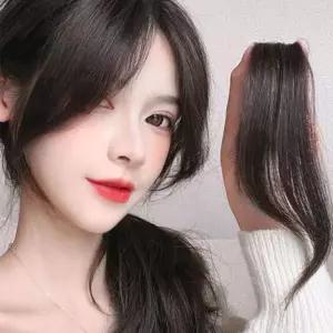 사이드뱅 앞머리 인모 부분 가발 SD-221023디자인 헤어 여성 여자 패션