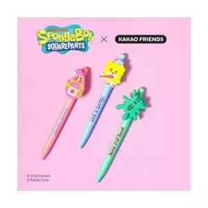 카카오프렌즈 스폰지밥X카카오프렌즈 젤펜 3P 세트 프렌즈
