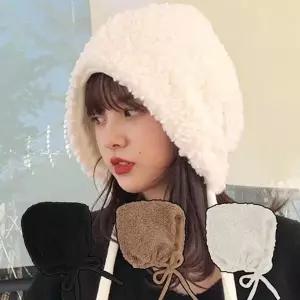 버킷햇 귀여운 벙거지 귀달이 끈모자 패션 방한모 여름모자 버킷햇 등산모자