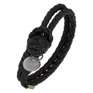 [보테가베네타] 인트레치아토 나파 더블 가죽 팔찌 113546 V3UN1 155075266