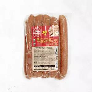 도나우 짱불갈비 130gx10개간편식 단식 자취생요리 간식 햄 소시지 소세지 맛있는