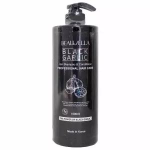 뷰셀라 흑마늘 헤어샴푸 앤 컨디셔너 1000ml향좋은린스 가정용 업소 업소용 두피 기능성
