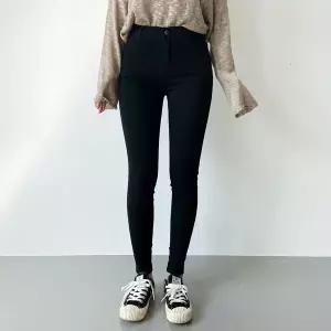 [하프클럽/]여성용 신축성 기모 슬림핏 스키니 바지