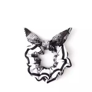 (SCRUNCHIE-ABSTRACT ART) 여성 스포츠 앱스트랙트 아트 스크런치헤어고무줄 예쁜 포니테일머리끈 타이 여