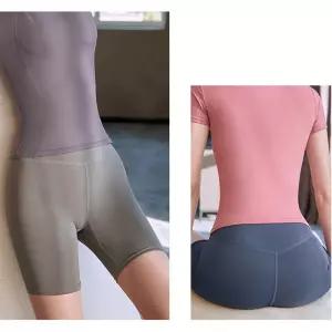 여성 헬스 러닝 운동 반바지 하이웨스트 요가 레깅스 쫄바지 스판 용레깅스 용쫄바지 무지 패션