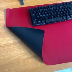 책상 인조가죽 커버 빅사이즈 양면 컬러 매트판 깔판 데스크용품 사무 깔개 와이드장패드 롱마우스 마우스