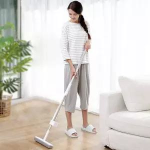 노터치 매직 펄프 밀대걸레 물걸게청소 원터치 청소기 스펀지 고무