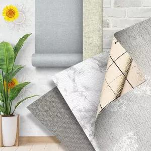 크레파펠 2.5M 셀프도배 붙이는스티커 풀바른실크벽지