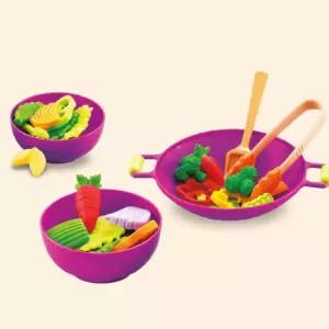 샐러드 장난감 채소 음식 놀이 유아 어린이역할 소꿉 요리 엄마